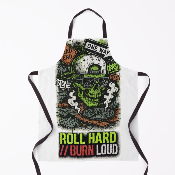 Item preview, Roll Hard, Burn Loud designed and sold by SketchNStyle.