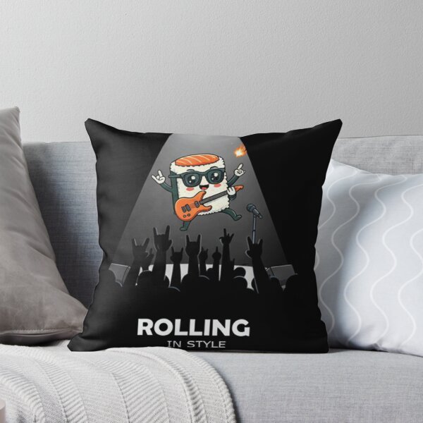 Item preview, Kawaii Sushi Rock Star – Rolling in Style designed and sold by jolashop.