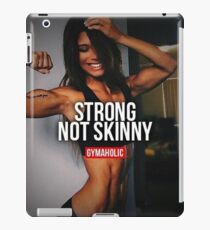 Strong, Not Skinny iPad Case/Skin