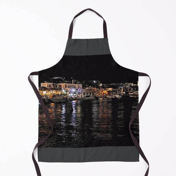Item preview, Lipsi harbour by night, paint effect designed and sold by paulboizot.