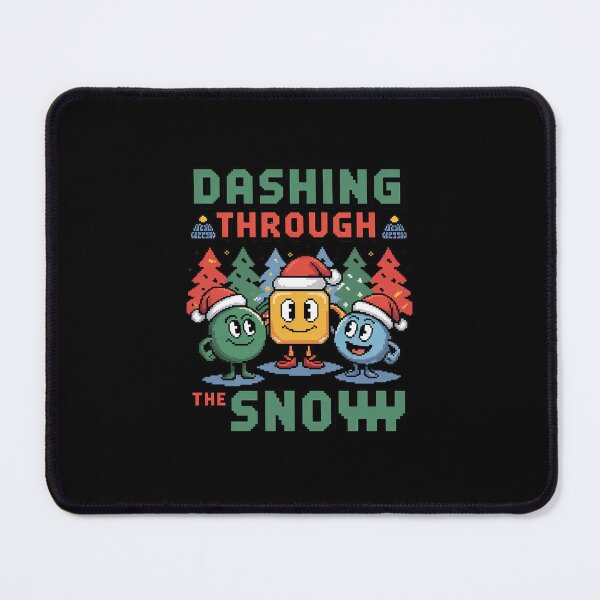 Item preview, Geometry Dashing Through The Snow Sleep Dash Game Christmas designed and sold by dainegilbert.