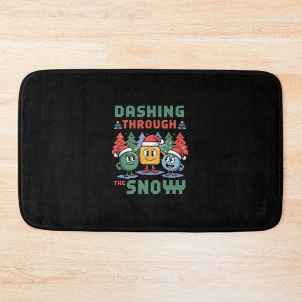 Item preview, Geometry Dashing Through The Snow Sleep Dash Game Christmas designed and sold by dainegilbert.