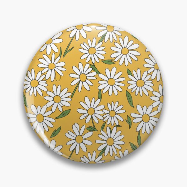 Item preview, Daisy Field Yellow Pattern designed and sold by 0606PM.