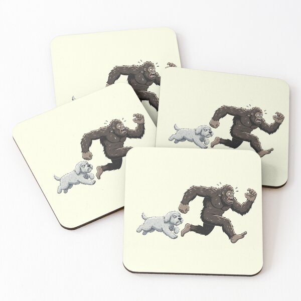 Item preview, Funny Old English Sheepdog Bigfoot Chasing Boys Girls Kids designed and sold by FurryHavenPH.