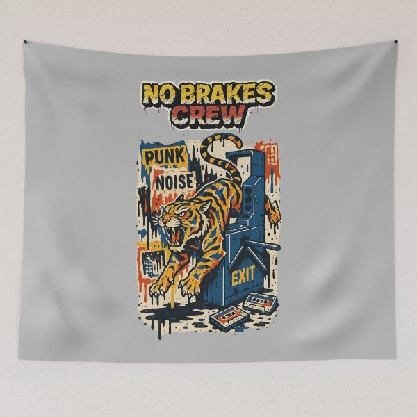 Item preview, No Brakes Crew designed and sold by SketchNStyle.