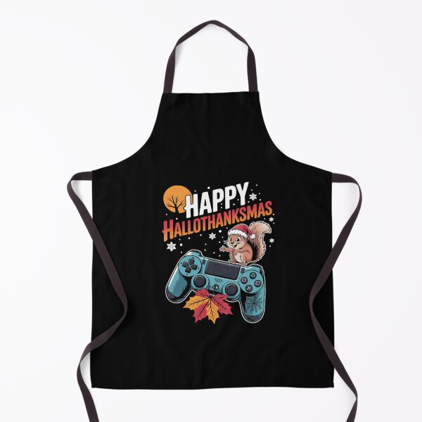 Item preview, Halloween Thanksgiving Xmas Happy HalloThanksMas Video Game T designed and sold by dainegilbert.