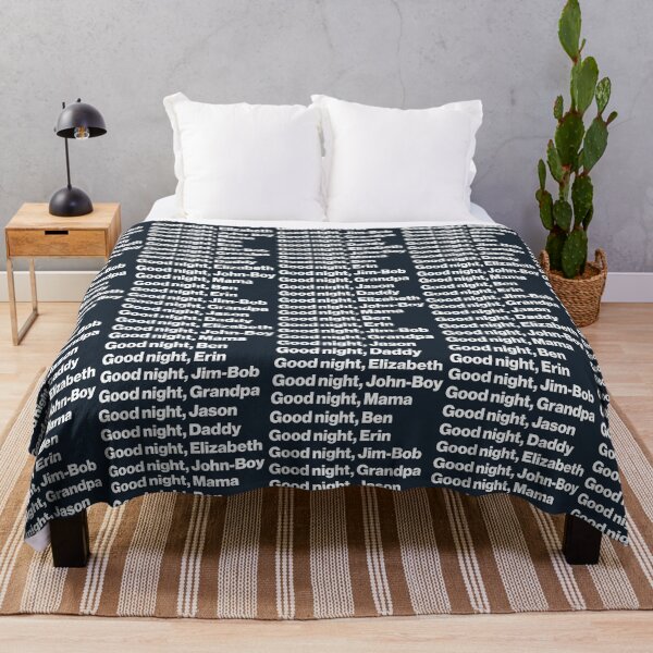 Item preview, The Waltons Good Night designed and sold by ourkid.