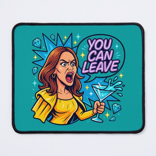 Item preview, Meredith Marks “You Can Leave” – RHOSLC Iconic Bravo Meme designed and sold by GirlyPopped.