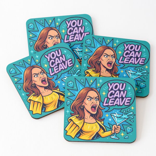 Item preview, Meredith Marks “You Can Leave” – RHOSLC Iconic Bravo Meme designed and sold by GirlyPopped.