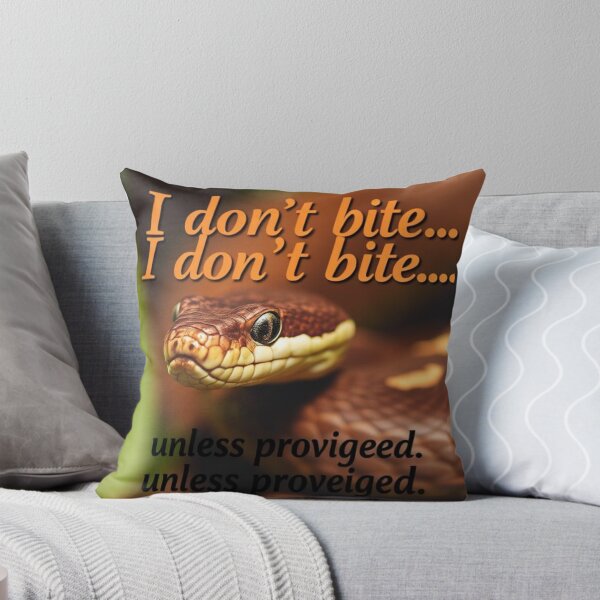 Item preview, snake//I don’t bite… unless provoked designed and sold by SSMC DREAM DESIGN.