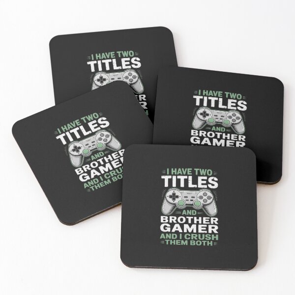 Item preview, I Have 2 Titles Brother Gamer Gaming Boys Kids Men  designed and sold by dainegilbert.