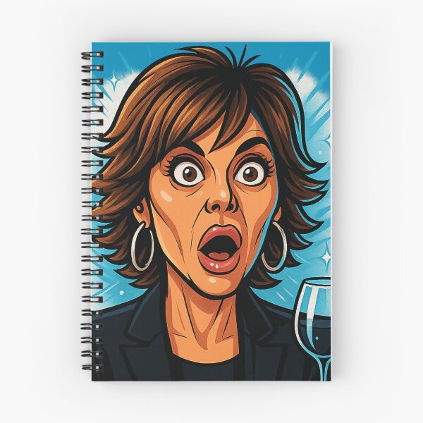 Item preview, Lisa Rinna Shocked Face – RHOBH Amsterdam Dinner Fight Meme designed and sold by GirlyPopped.