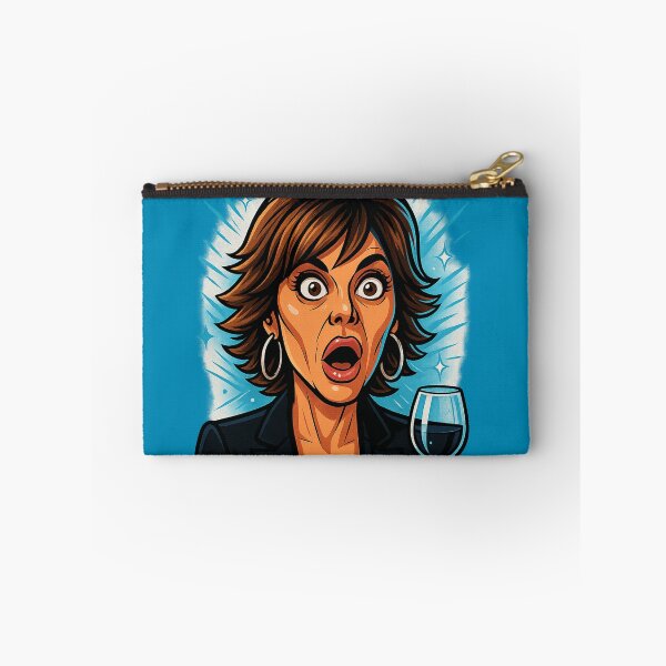 Item preview, Lisa Rinna Shocked Face – RHOBH Amsterdam Dinner Fight Meme designed and sold by GirlyPopped.