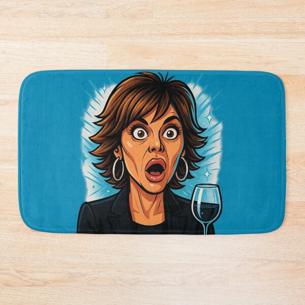 Item preview, Lisa Rinna Shocked Face – RHOBH Amsterdam Dinner Fight Meme designed and sold by GirlyPopped.