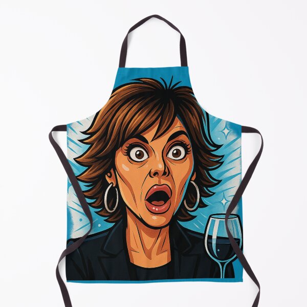 Item preview, Lisa Rinna Shocked Face – RHOBH Amsterdam Dinner Fight Meme designed and sold by GirlyPopped.