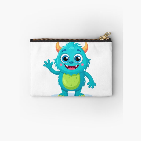 Item preview, Cute Blue Monster – Friendly Cartoon Creature Design for Kids designed and sold by OpulentOrigins.