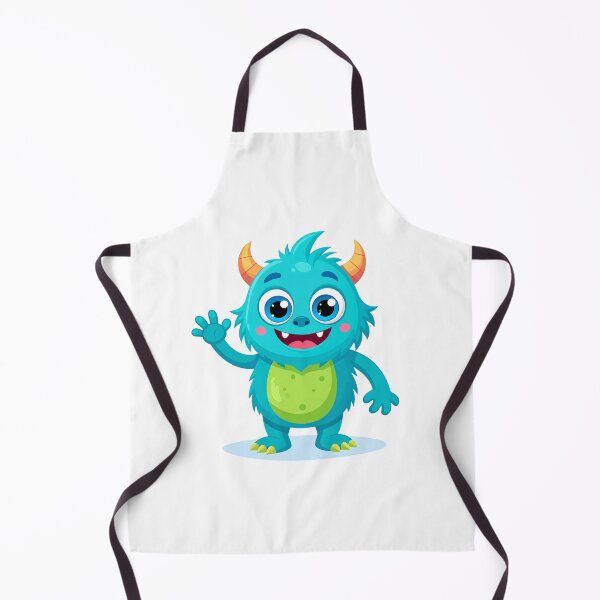 Item preview, Cute Blue Monster – Friendly Cartoon Creature Design for Kids designed and sold by OpulentOrigins.