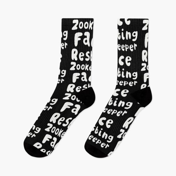 Item preview, Z is for Zookeeper, Zookeeper – Resting Zookeeper Face | Funny Animal Keeper Design designed and sold by PrettylittlepastelUk.
