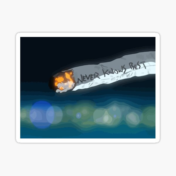 Never Knows Best Sticker