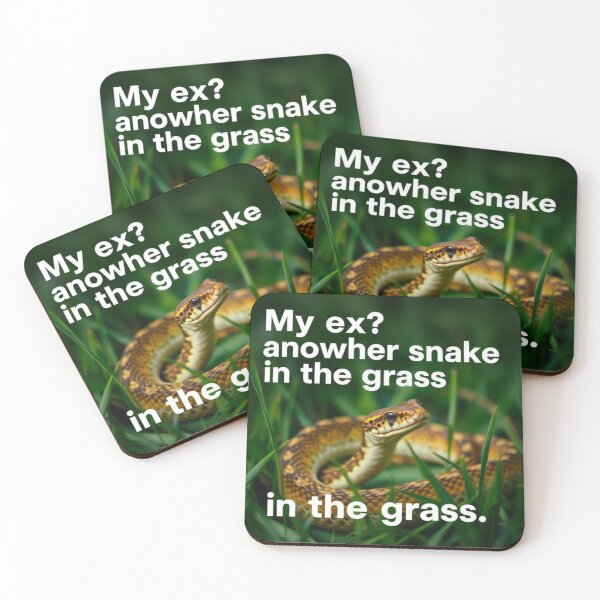 Item preview, snake//My ex? Just another snake in the grass designed and sold by SSMC DREAM DESIGN.