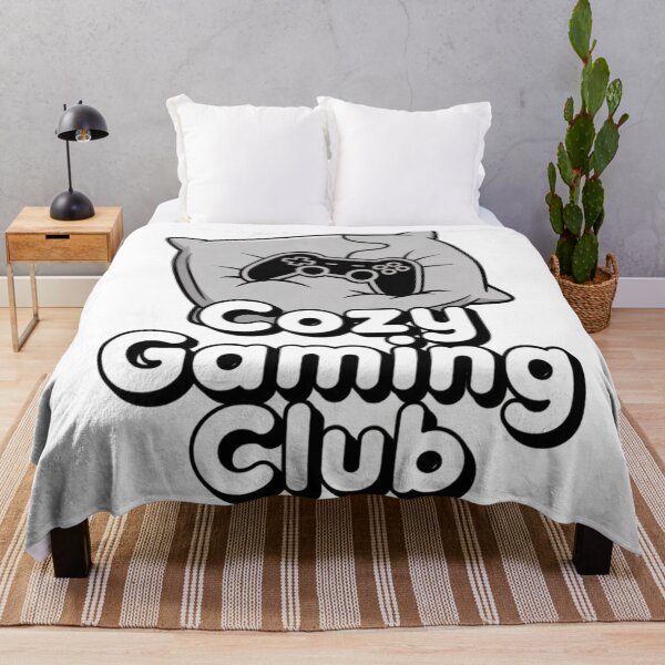 Item preview, Cozy Gaming Club - Controller on Pillow designed and sold by ShirtHatch.