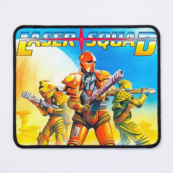 Item preview, Laser Squad Game Cover designed and sold by Retr0Tshirts.