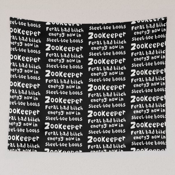 Item preview,  Z is for Zookeeper, Zookeeper | Animal Keeper & Wildlife Lover Design designed and sold by PrettylittlepastelUk.