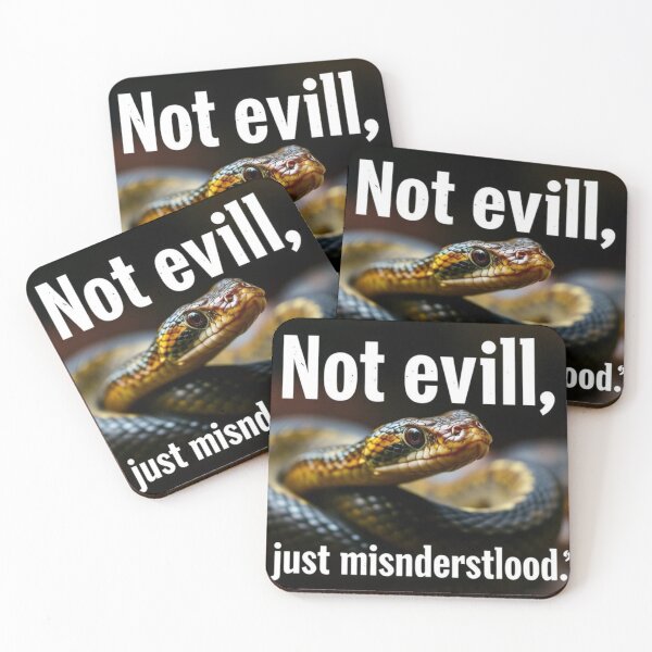 Item preview, snake//Not evil, just misunderstood designed and sold by SSMC DREAM DESIGN.