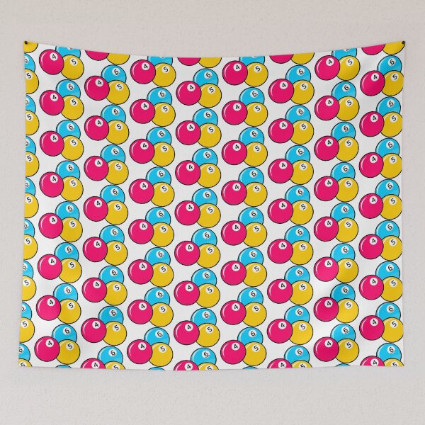 Item preview, Billard Ball Pride Flag Pansexual designed and sold by HarveyHandcraftsandDesigns.