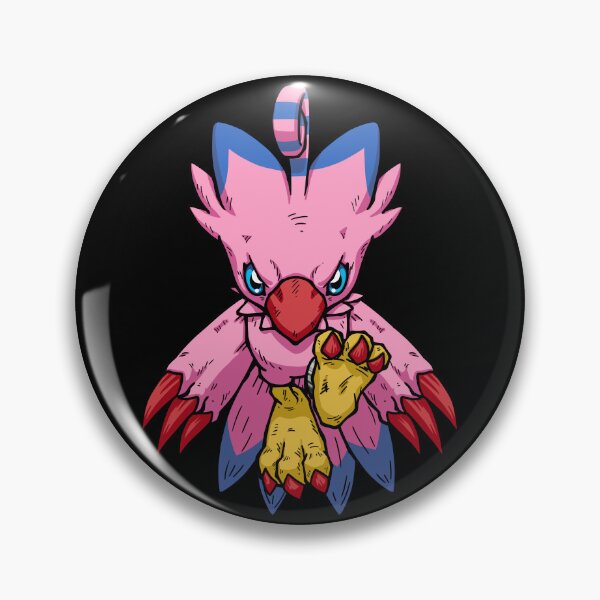 Item preview, Biyomon / Piyomon (v2) designed and sold by TheWizardKitten.