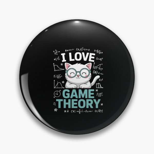 Item preview, I Love Math and Cats - Game Theory  designed and sold by dainegilbert.