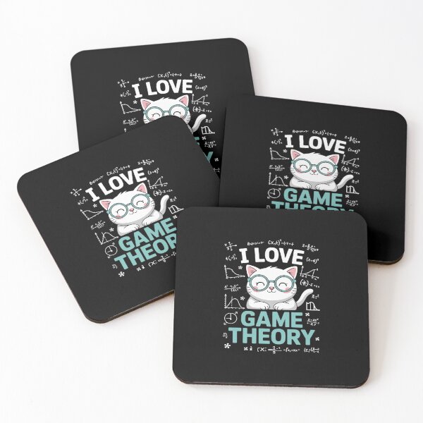 Item preview, I Love Math and Cats - Game Theory  designed and sold by dainegilbert.