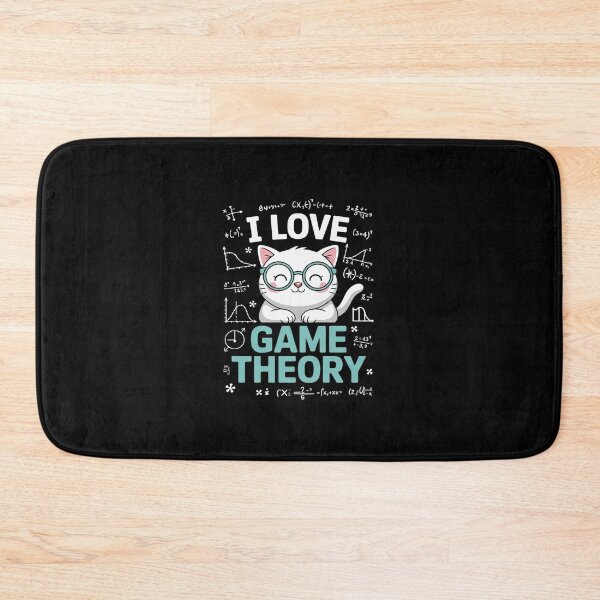 Item preview, I Love Math and Cats - Game Theory  designed and sold by dainegilbert.