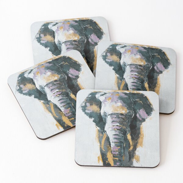 Item preview, Bold Abstract Elephant designed and sold by caracatita75.