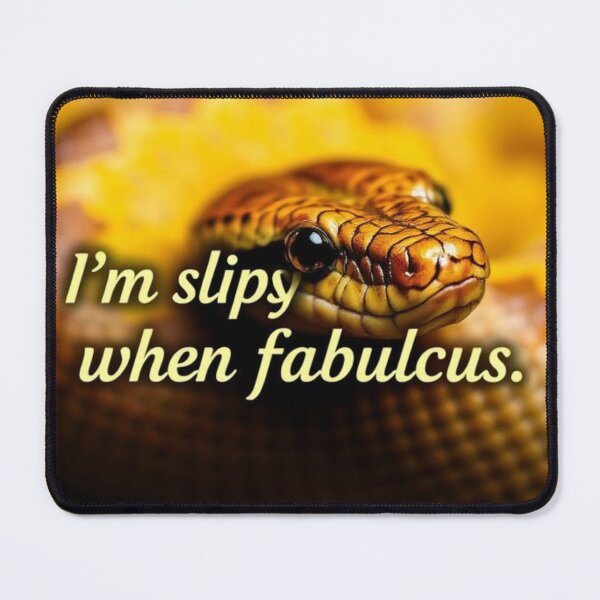 Item preview, snake//I’m slippery when fabulous designed and sold by SSMC DREAM DESIGN.