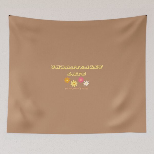 Item preview, Chronically Late Flowers designed and sold by adhdbrainstatic.
