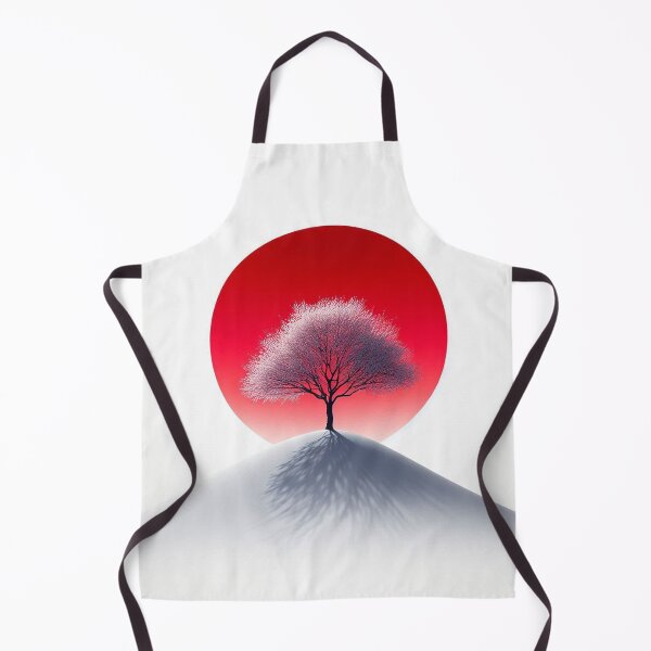 Item preview, Sakura tree on a white mountain designed and sold by BenCoStyle.