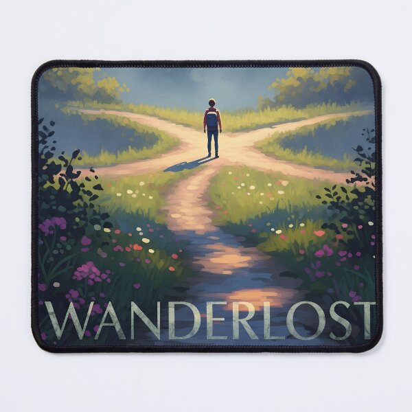 Item preview, Wanderlost – The Beauty of Getting Lost designed and sold by MilanPetki.