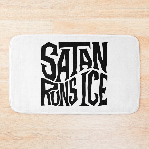 Item preview, Satan Runs ICE Word Art designed and sold by Unhinged Heather.