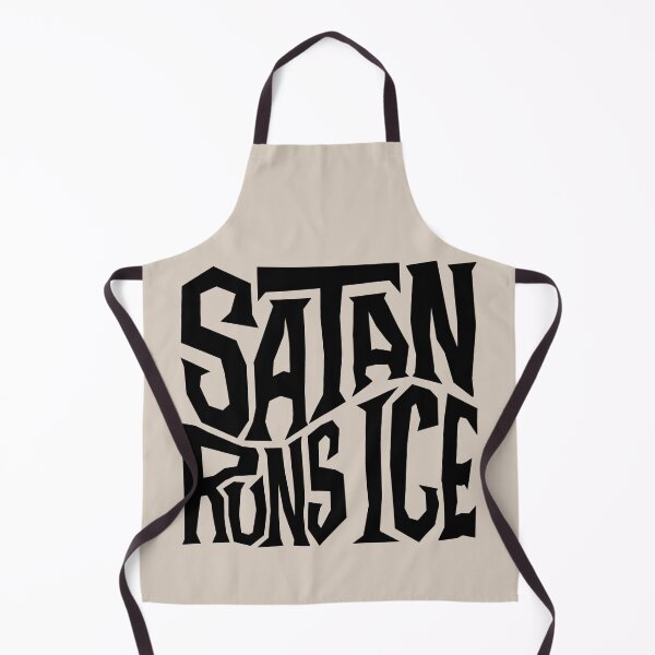 Item preview, Satan Runs ICE Word Art designed and sold by Unhinged Heather.