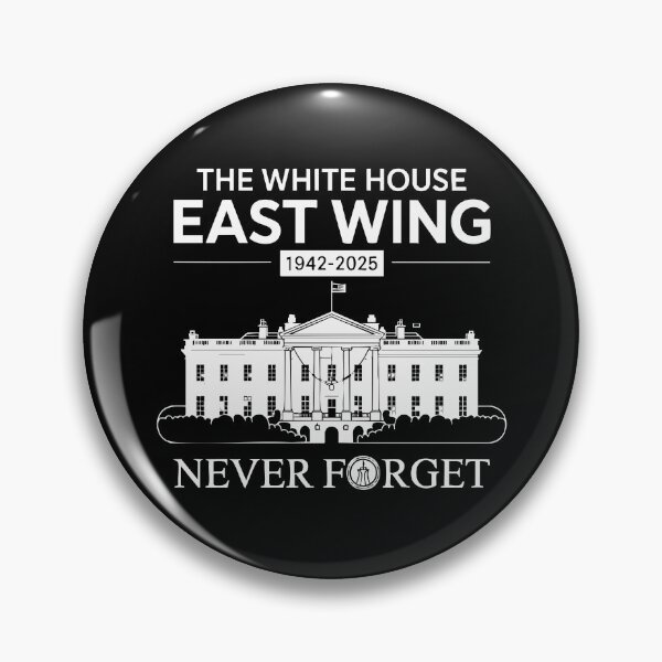 Item preview, East Wing 1942–2025 Never Forget White House Patriotic Art designed and sold by AScribbler0.