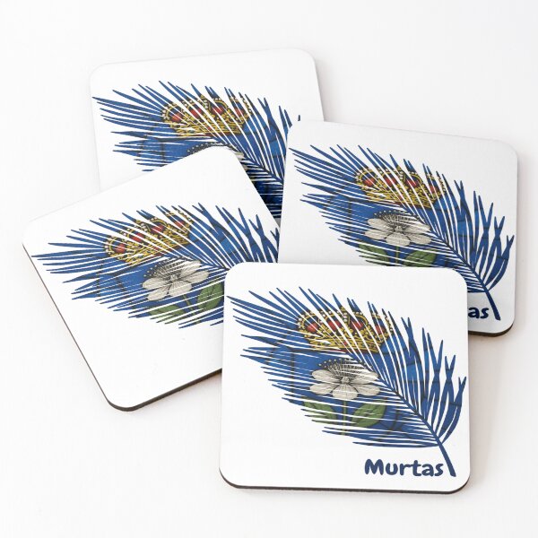 Item preview, Abstract Flag of Murtas – Feather Shape Design designed and sold by ArteJorge48.