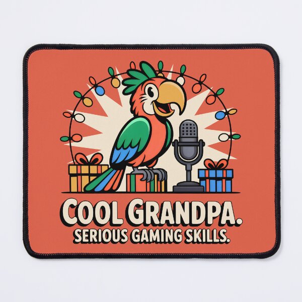 Item preview, Christmas Console Champion with Feathered Commentary Flair designed and sold by SplashTastic.
