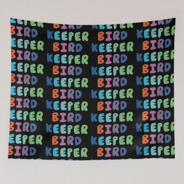 Item preview, B is for Bird Keeper, Bird Keeper | Funny Bird Lover Gift & Avian Zookeeper Design designed and sold by PrettylittlepastelUk.