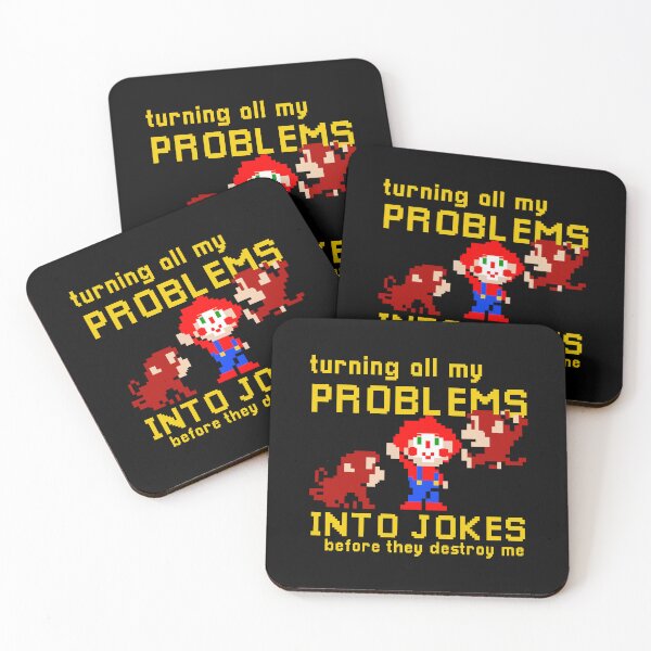 Item preview, Turning all my problems into jokes before they destroy me designed and sold by remerasnerdas.