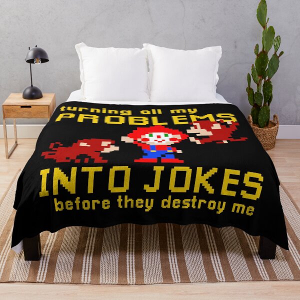 Item preview, Turning all my problems into jokes before they destroy me designed and sold by remerasnerdas.