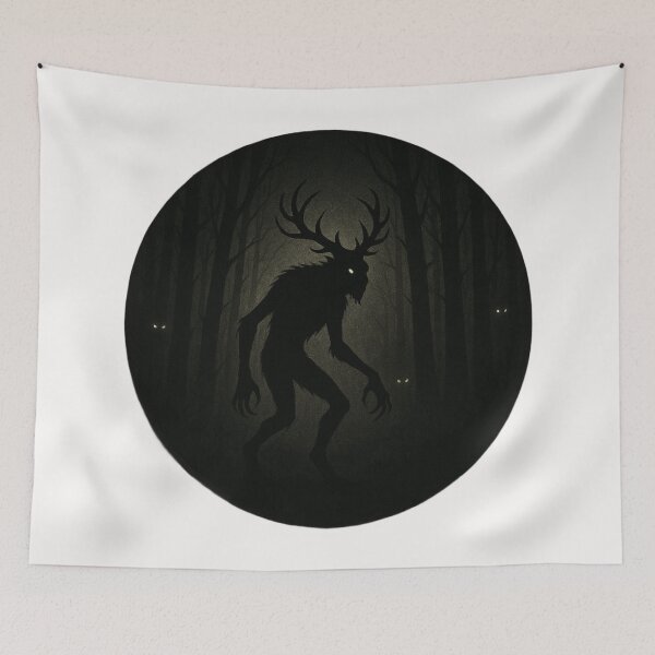 Item preview, Wendigo Silhouette Artwork designed and sold by Planetporridge.