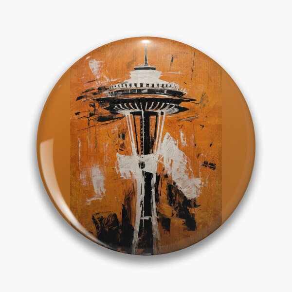 Item preview, Space Needle Abstract designed and sold by caracatita75.