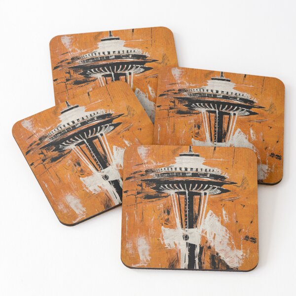 Item preview, Space Needle Abstract designed and sold by caracatita75.
