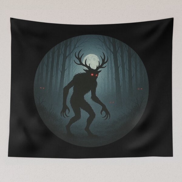 Item preview, Wendigo Silhouette Image designed and sold by Planetporridge.